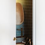20796 - Stirling Lever - Round Rose - Brushed Brass - Passage