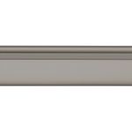 16953B - Helsinki Cabinet Pull with Backplate - CTC160mm - Graphite PVD