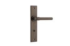 10904 - Helsinki Lever - Chamfered Backplate - Signature Brass - Passage