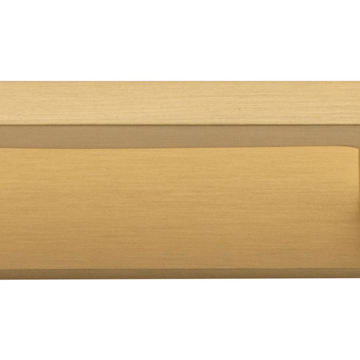 0554B - Cali Cabinet Pull with Backplate - CTC 96mm - Brushed Brass