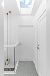 0452 - Bronte Lever - Round Rose - Brushed Brass - Passage