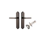 10720KPASS60 - Annecy Lever - Shouldered Backplate Passage Kit - Signature Brass - Passage
