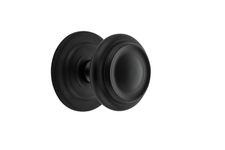 9403 - Sarlat Centre Door Knob - Matt Black