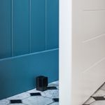 20823 - Square Door Stop - Matt Black