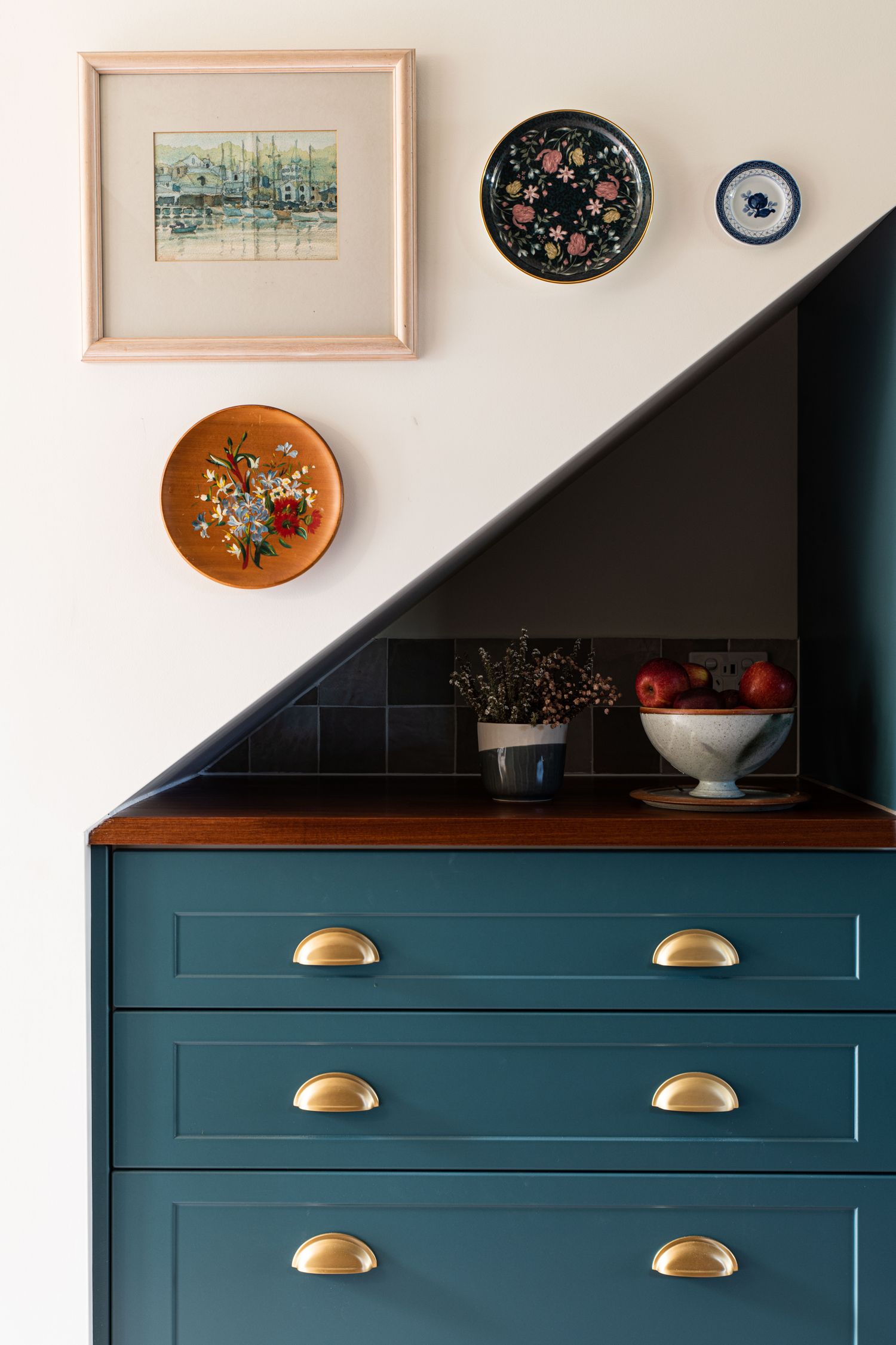 17103 - Sarlat Drawer Pull - Brushed Gold PVD