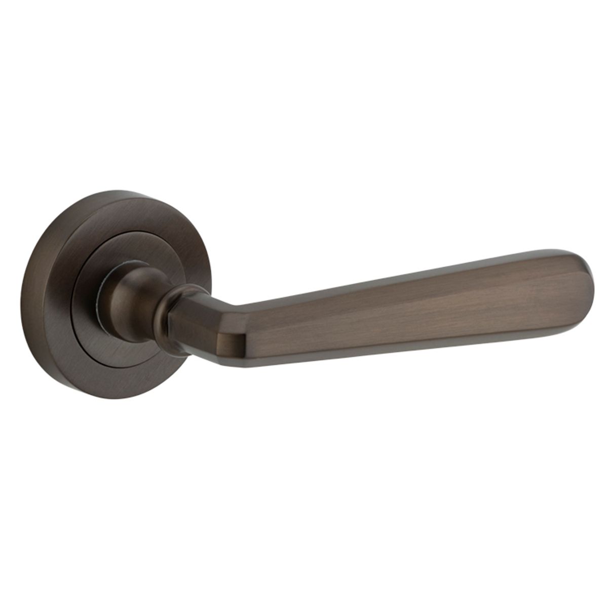 20801 - Copenhagen Lever - Round Rose - Signature Brass - Passage