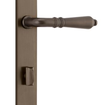 Sarlat Lever - Rectangular Backplate