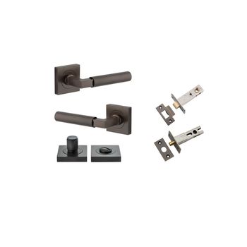 Berlin Lever - Square Rose Privacy Kit