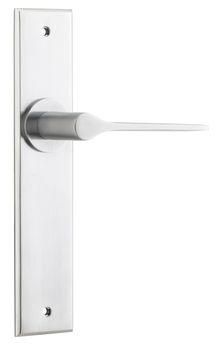 Como Lever - Chamfered Backplate