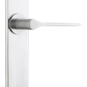 Como Lever - Chamfered Backplate