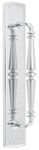 9344 - Sarlat Pull Handle on Backplate - Polished Chrome