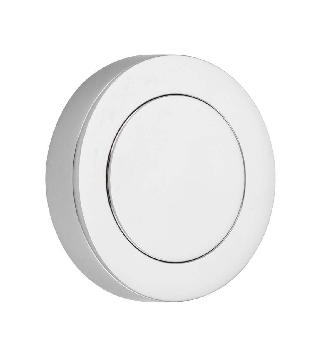 20284 - Blank Rose - Round - Polished Chrome