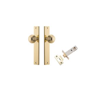 Guildford Knob - Rectangular Backplate Passage Kit