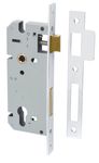 6050 - 85mm Euro Mortice Locks - 45mm Backset - Polished Chrome