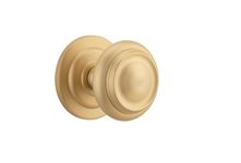 4502 - Sarlat Centre Door Knob - Brushed Brass