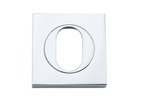 Oval Escutcheon -  Square