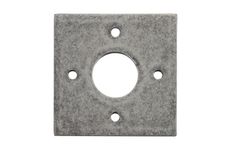 0247 - Adaptor Plate - Square - Distressed Nickel