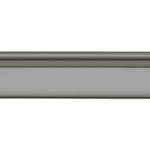 16954B - Helsinki Cabinet Pull with Backplate - CTC256mm - Graphite PVD