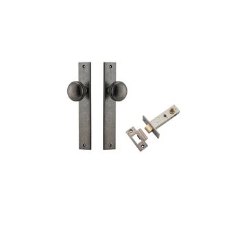 Paddington Knob - Rectangular Backplate Passage Kit