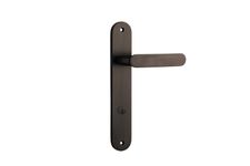 10764 - Bronte Lever - Oval Backplate - Signature Brass - Passage