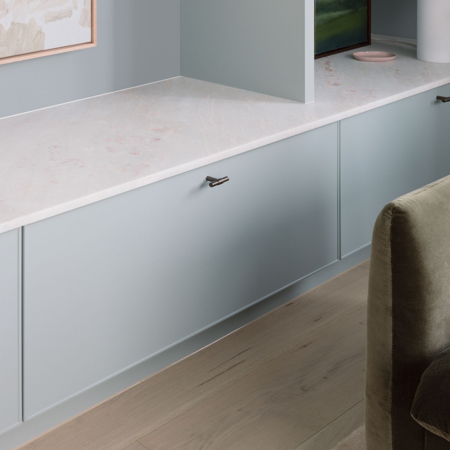 21011 - Helsinki Cabinet Pull - CTC160mm - Signature Brass