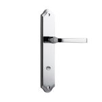 11720P85 - Annecy Lever - Shouldered Backplate - Polished Chrome - Privacy
