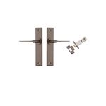 10758KPASS60 - Como Lever - Chamfered Backplate Passage Kit - Signature Brass - Passage