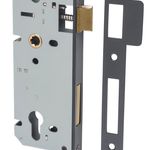 6066 - 85mm Euro Mortice Locks - 45mm Backset - Matt Black