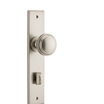 Paddington Knob - Chamfered Backplate