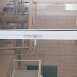 14748 - Bronte Lever - Rectangular Backplate - Satin Nickel - Passage