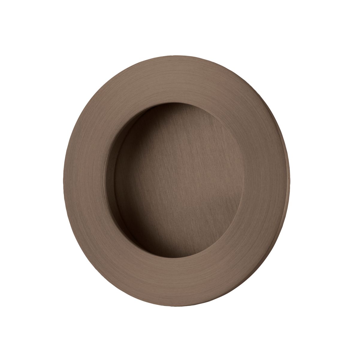 21790 - Round Flush Pull - Signature Brass - Passage