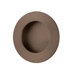 21790 - Round Flush Pull - Signature Brass - Passage