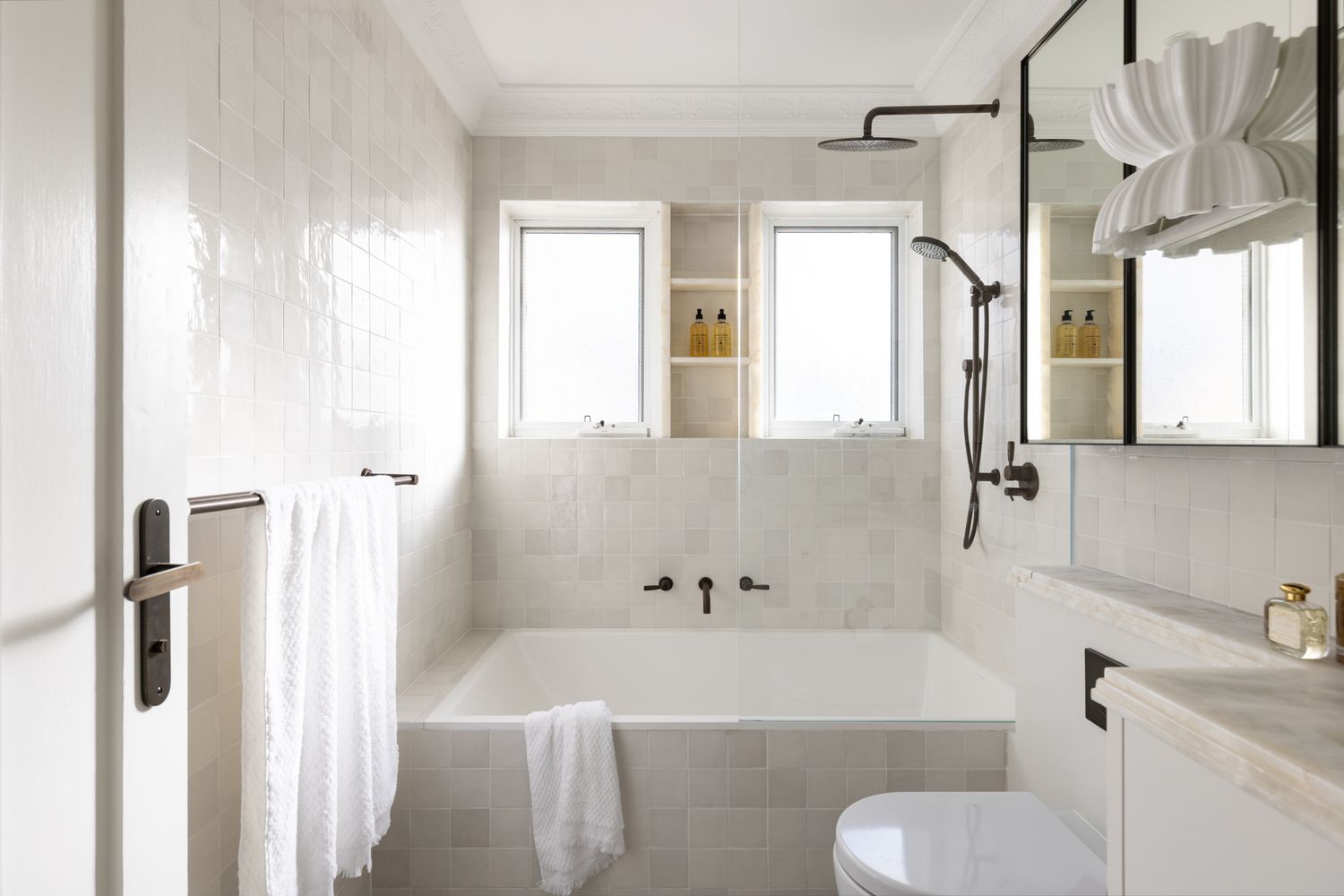 12264KPASS60 - Bronte Lever - Oval Backplate Passage Kit - Brushed Chrome - Passage