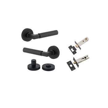 Berlin Lever - Round Rose Privacy Kit