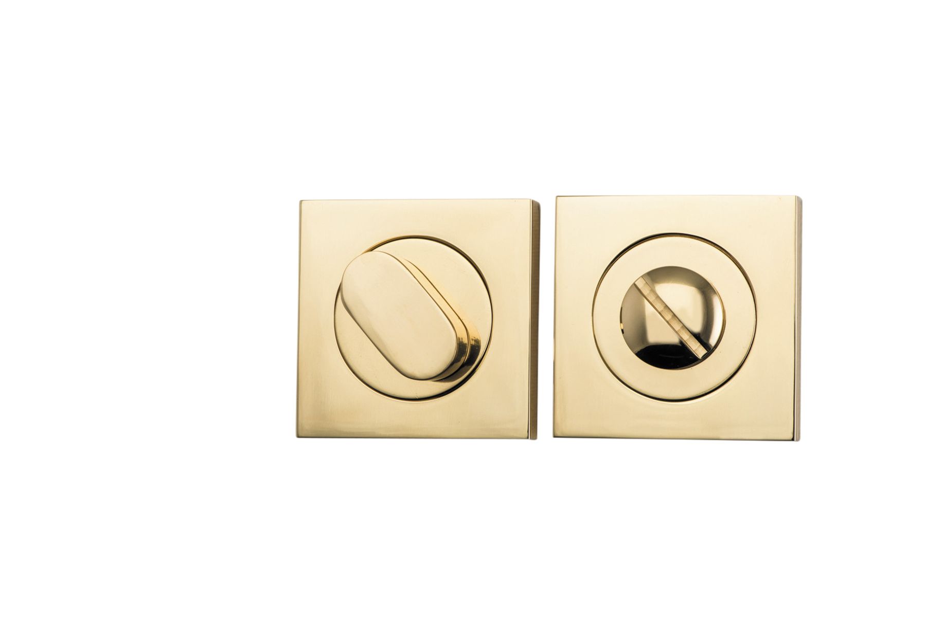 20030 - Privacy Turn - Square - Polished Brass