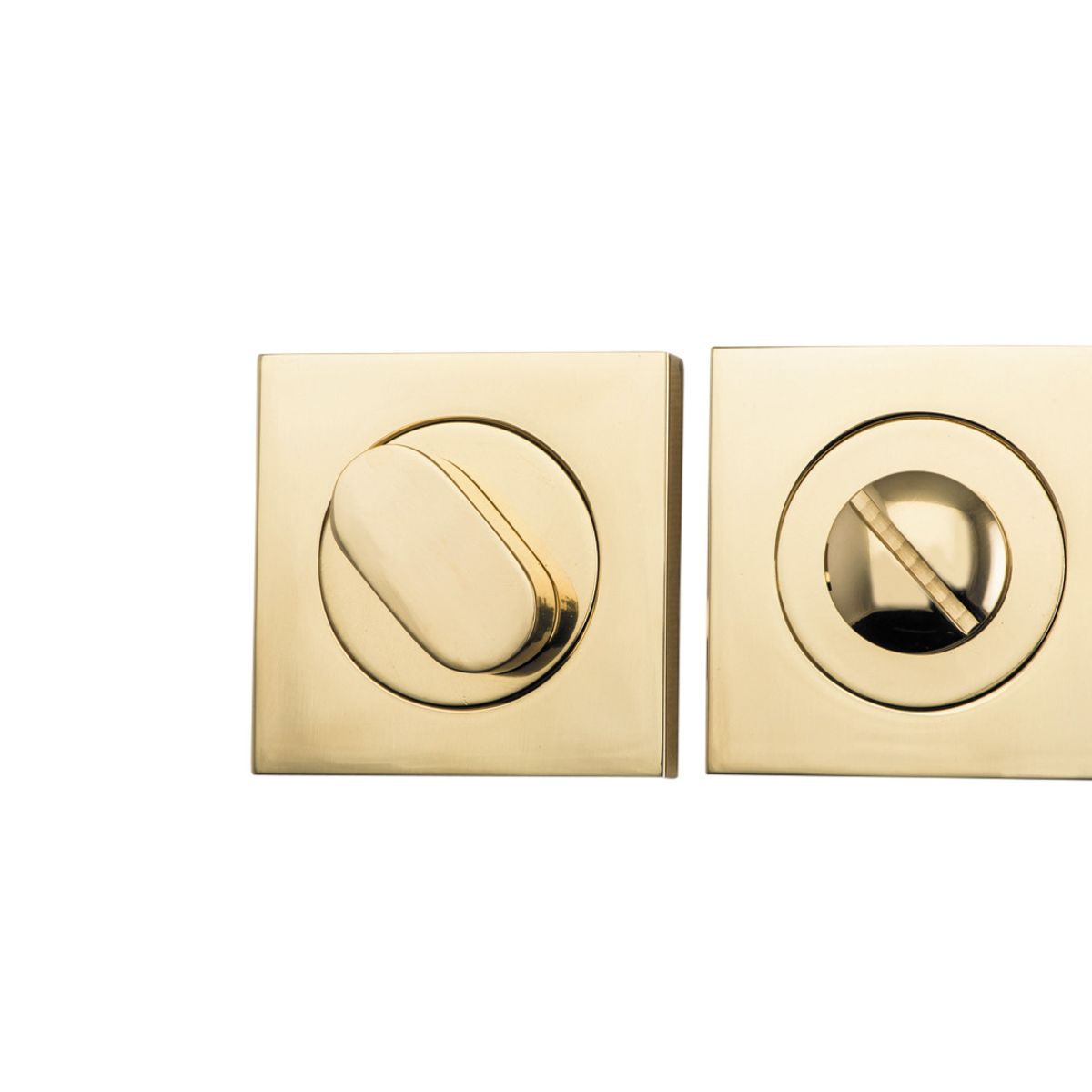 20030 - Privacy Turn - Square - Polished Brass