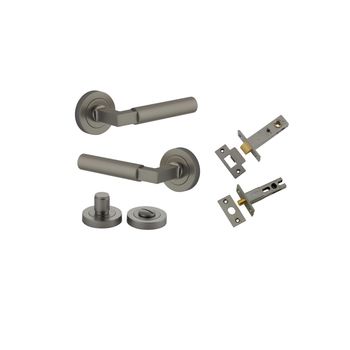 Berlin Lever - Round Rose Privacy Kit