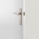 14860 - Osaka Lever - Rectangular Backplate - Satin Nickel - Passage