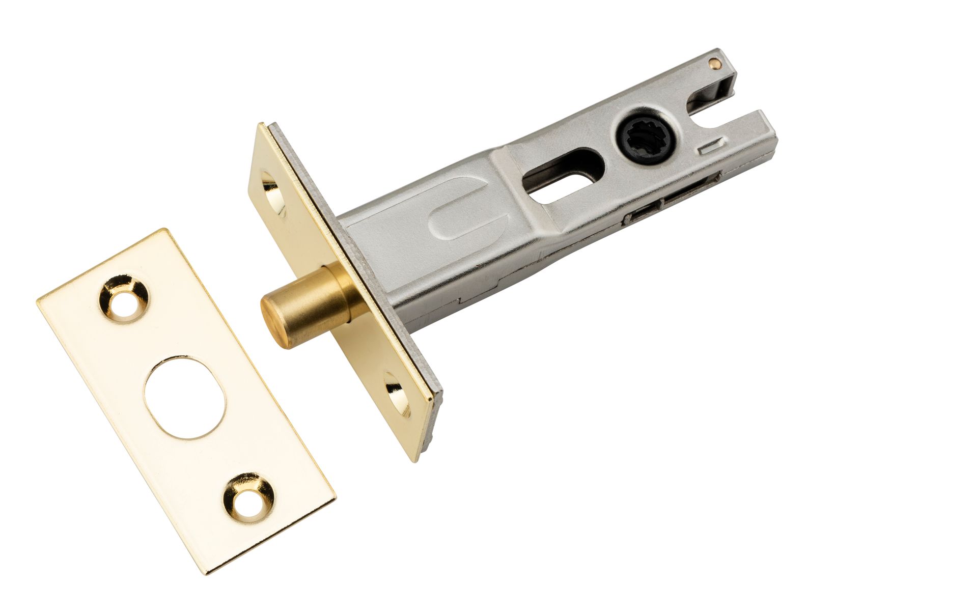 20541 - Privacy Bolt - Round - 60mm Backset - Polished Brass