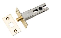 20541 - Privacy Bolt - Round - 60mm Backset - Polished Brass