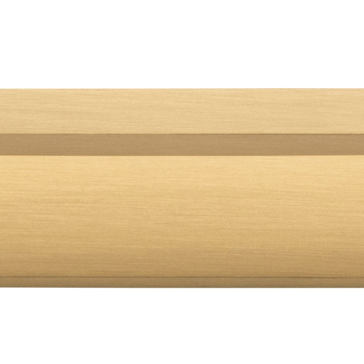 0557B - Cali Cabinet Pull with Backplate - CTC 256mm - Brushed Brass