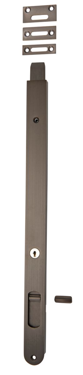 20331 - Locking Flush Bolt - 400mm - Signature Brass