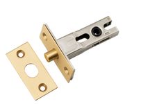20558 - Privacy Bolt - Round - 45mm Backset - Brushed Brass