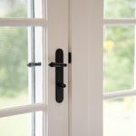 12724E85 - Sarlat Lever - Oval Backplate - Matt Black - Entrance