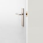 14844 - Oslo Lever - Rectangular Backplate - Satin Nickel - Passage