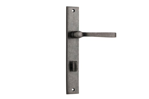 Annecy Lever - Rectangular Backplate