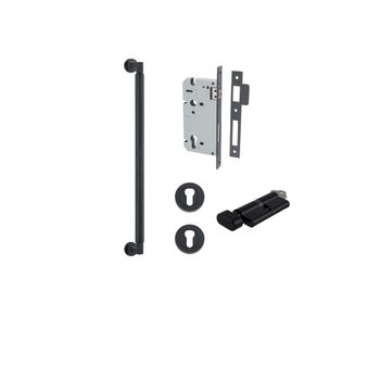 Brunswick Pull Handle - 450mm Entrance Kit with Separate High Security Lock