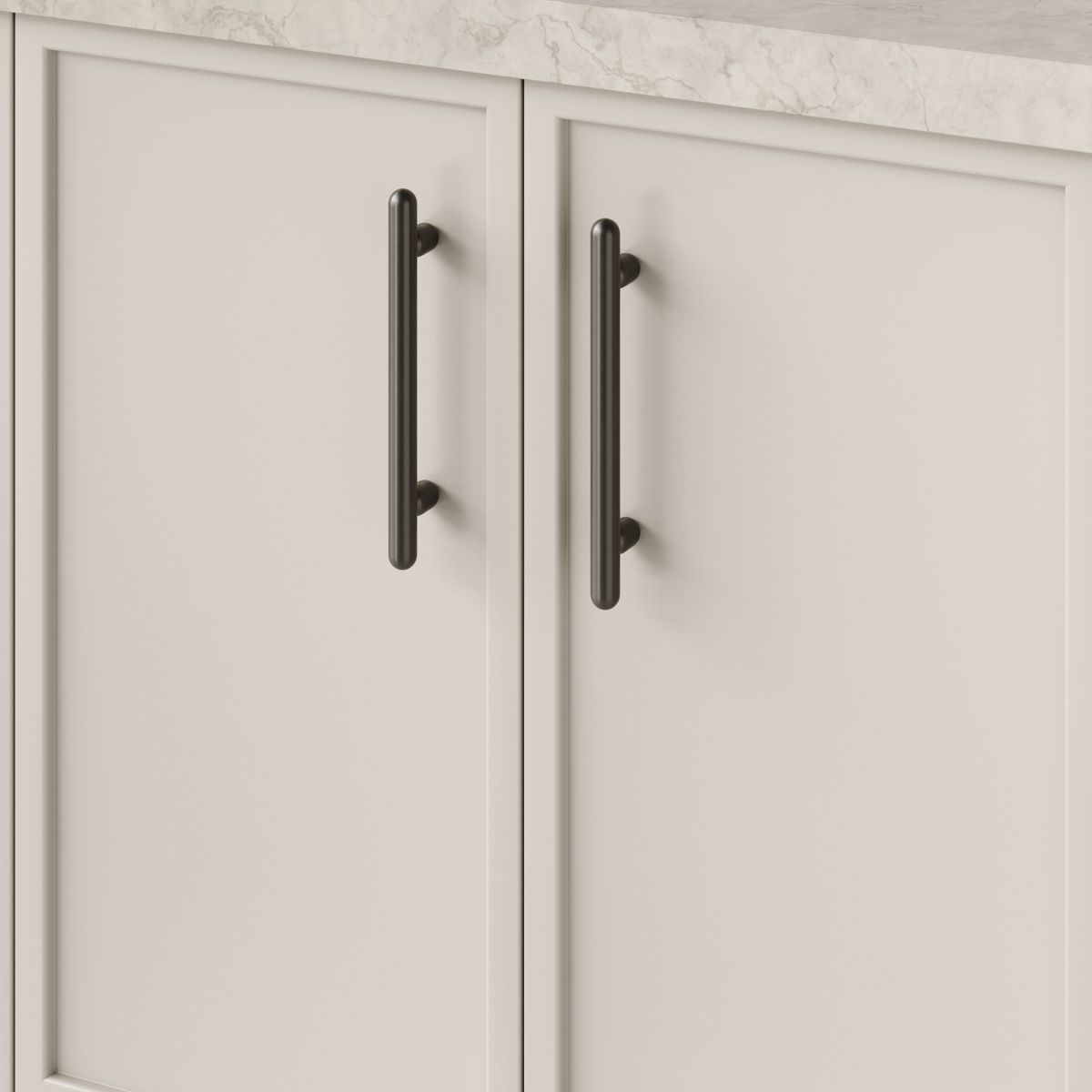 24041 - Puerto Cabinet Pull - CTC 160mm - Graphite PVD