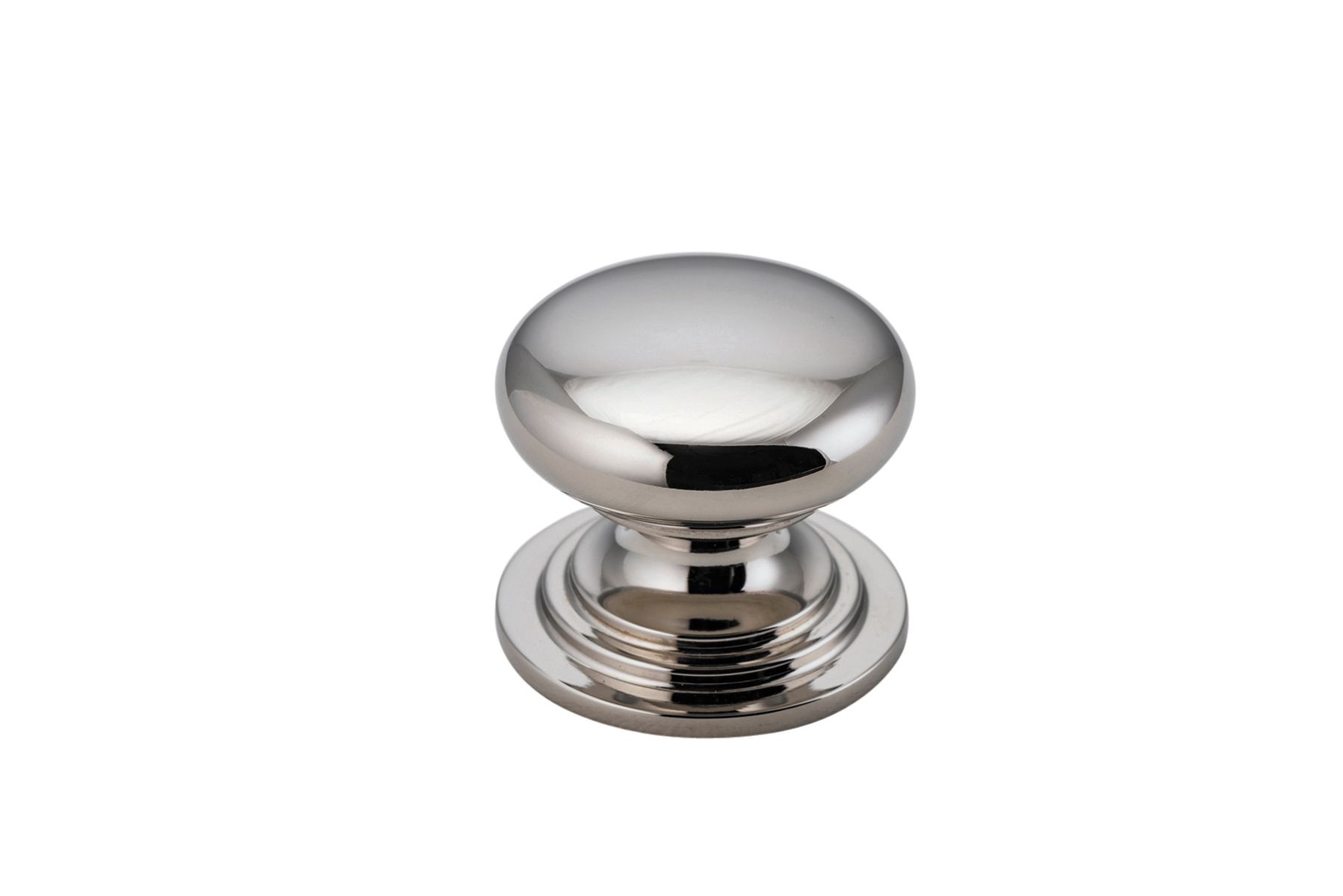 0574 - Sarlat Cupboard Knob - P27xD32mm - Polished Nickel