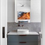 21780 - Rectangular Flush Pull - Signature Brass - Passage